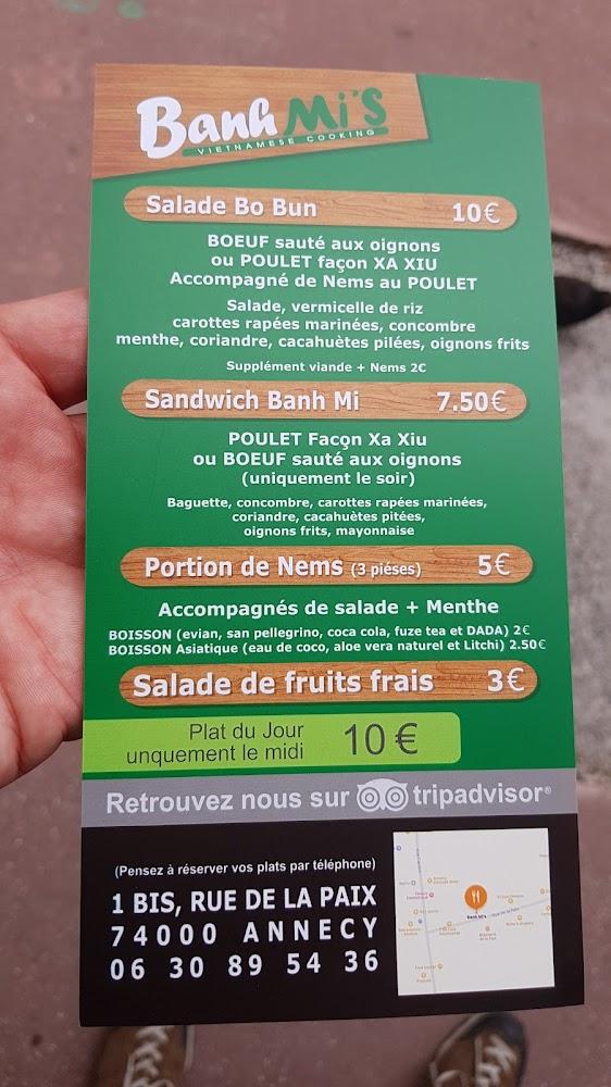 Banh Mi's - Menu Image 3